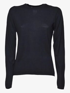 Max Mara long-sleeved crew-neck T-shirt